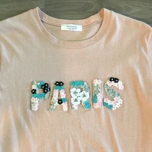 Sequin Paris T- Shirt